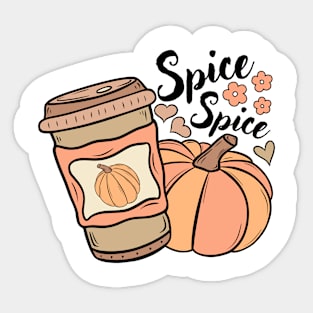 Spice Spice Pumpkin Latte Sticker